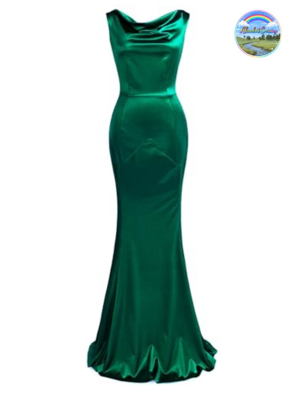 Elegant Mermaid Sleeveless Formal Evening Dress